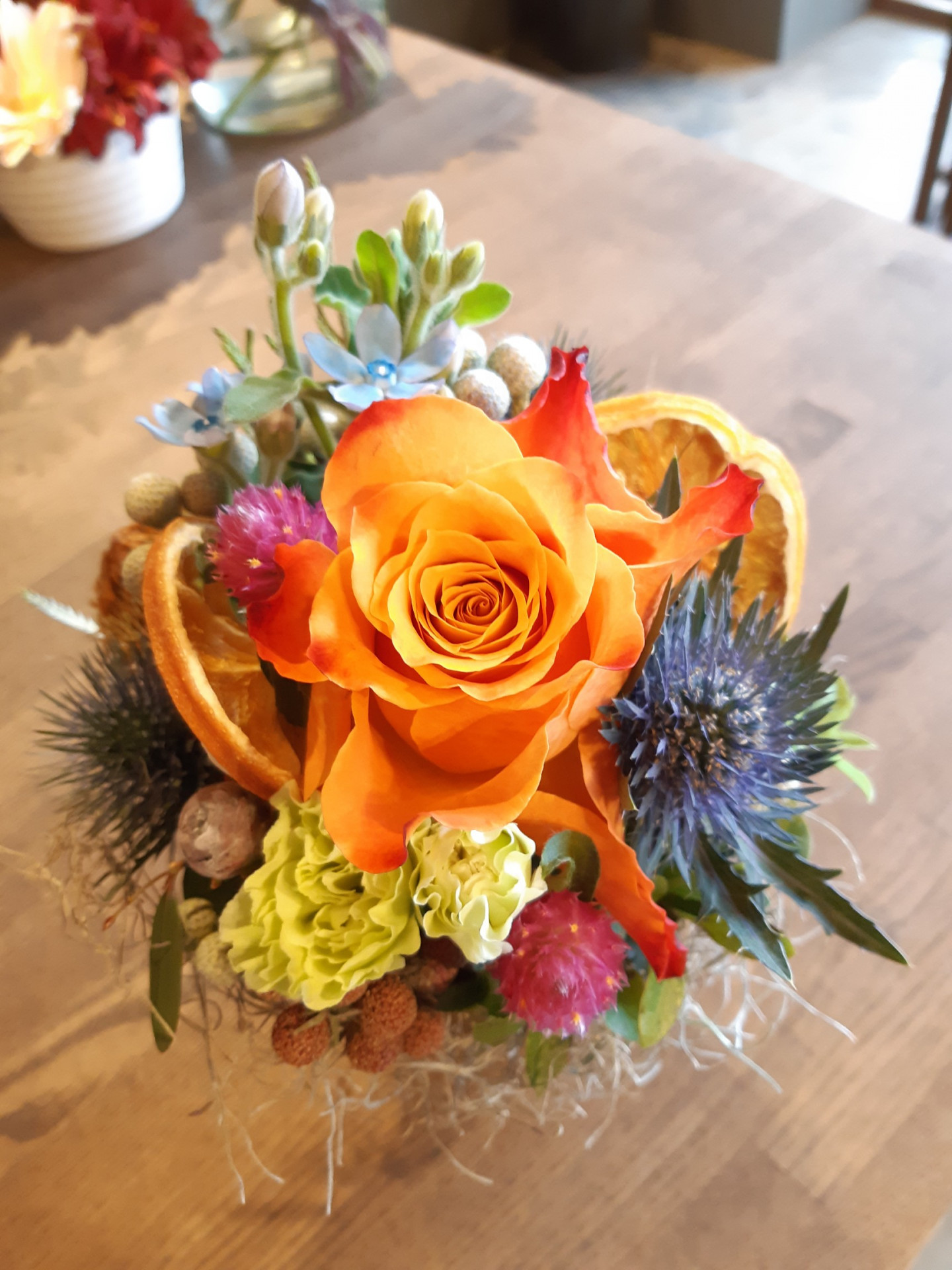 お誕生日のアレンジメント