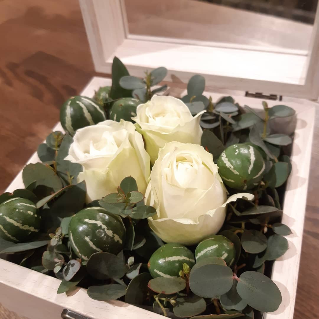 ホワイトデーのBOXアレンジメント