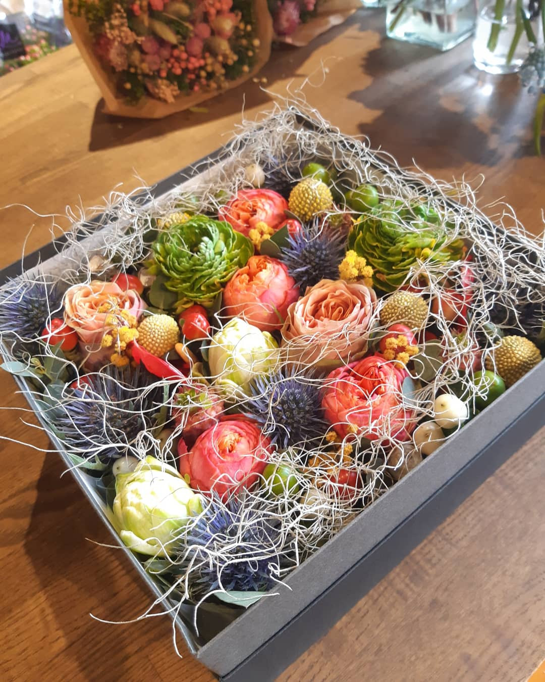 男性の退職用のアレンジメント