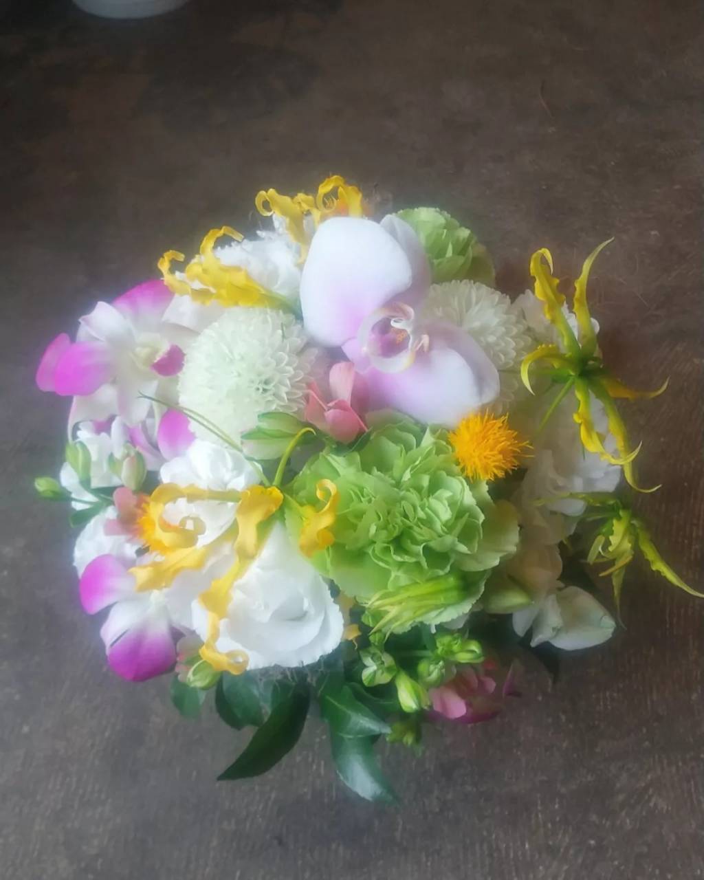 お供えのアレンジメント