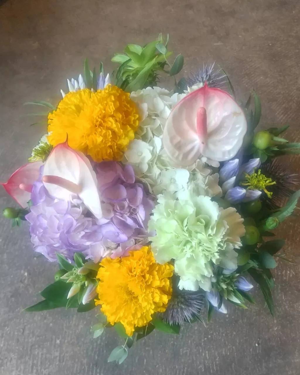 初盆に贈るフラワーアレンジメント