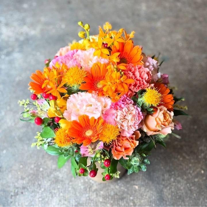 母の日贈るフラワーアレンジメント