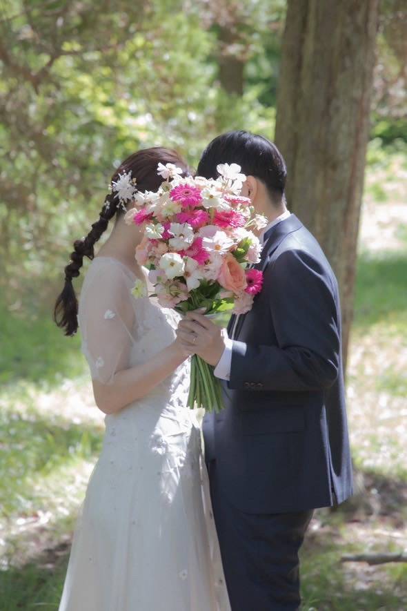 フォトウェディング用ブーケ