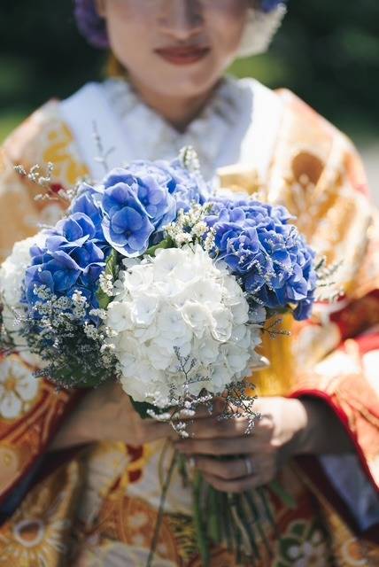 フォトウェディング用ブーケ