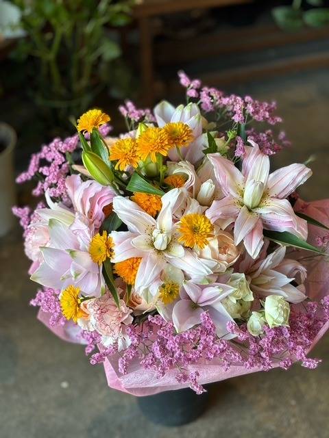 お誕生日に贈る花束