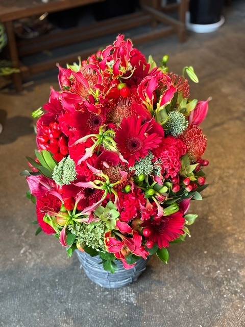 還暦のお祝いのアレンジメント