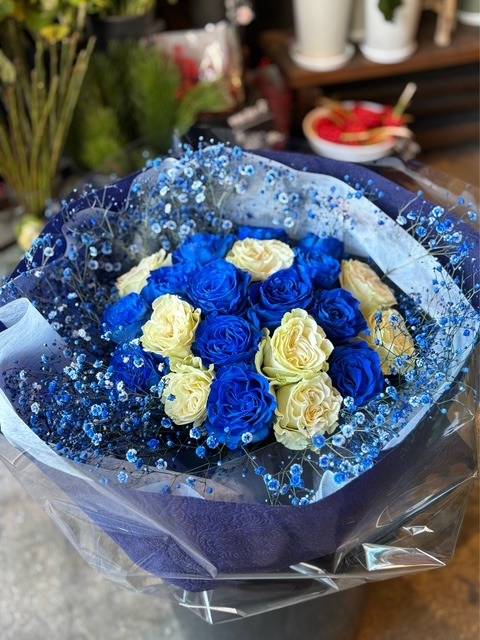 成人式に贈るバラの花束